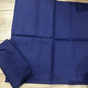 Elegant 16 X 16 Navy/Cobalt/Indigo/Deep Blue Polyester Napkins